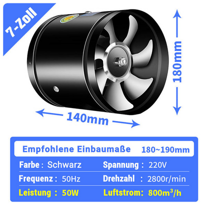 Super-Suction-Fan | Quiet, powerful extractor | Bowlift