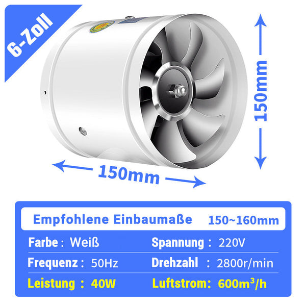 Super-Suction-Fan | Quiet, powerful extractor | Bowlift