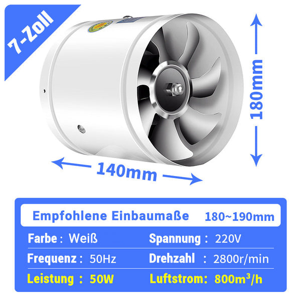 Super-Suction-Fan | Quiet, powerful extractor | Bowlift