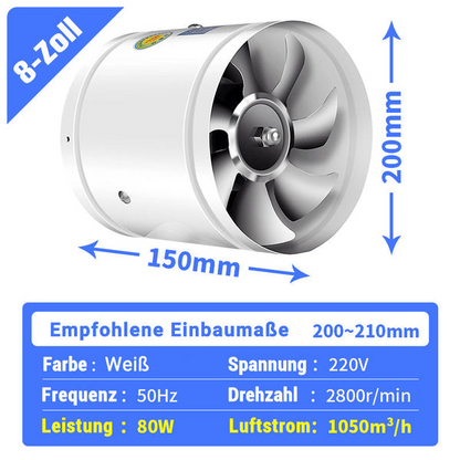 Super-Suction-Fan | Quiet, powerful extractor | Bowlift