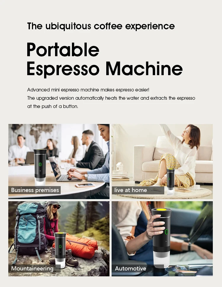 Portable Coffee Machine | Brew Anywhere, Anytime | Skanto