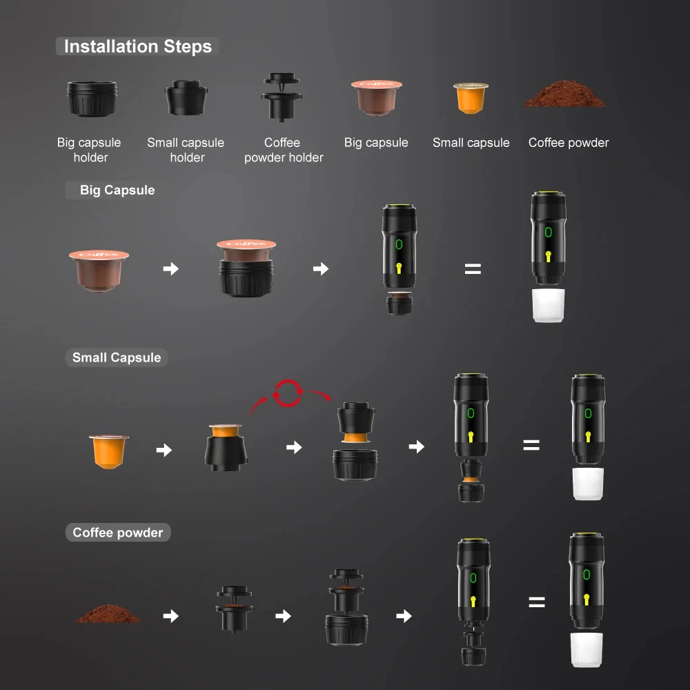 Portable Coffee Machine | Brew Anywhere, Anytime | Skanto