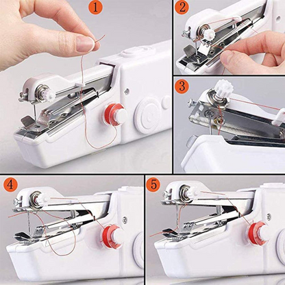 Portable Mini Sewing Machine | Quick & Easy Stitching | Skanto