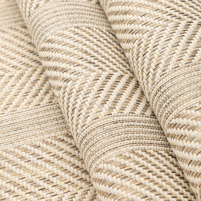 Minimalist Herringbone Sofa Cover | Breathable, Pet-Friendly Protection | Bowlift