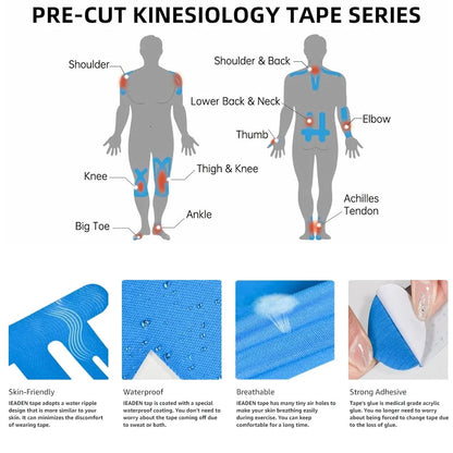 BowLift | Waterproof Kinesiology Tape Knee Support