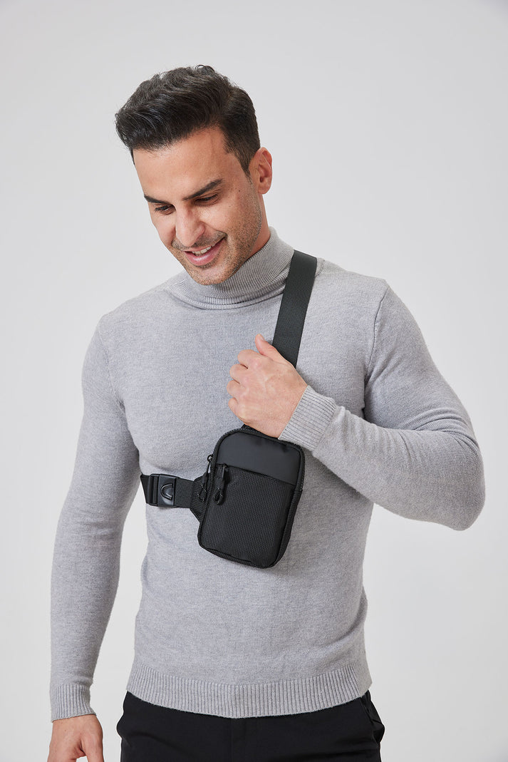 UrbanGuard Sling Bag | Compact, Secure, Waterproof | Bowlift