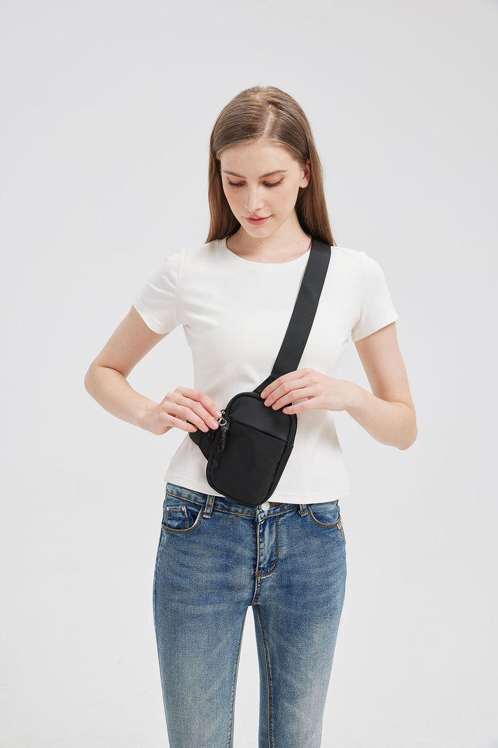UrbanGuard Sling Bag | Compact, Secure, Waterproof | Bowlift