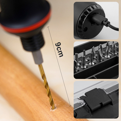 Smart Electric Screwdriver Kit | Make DIY projects a breeze | Bowlift
