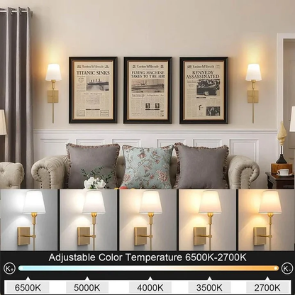 BowLift | Rechargeable Wireless Wall Light Set pack of 2