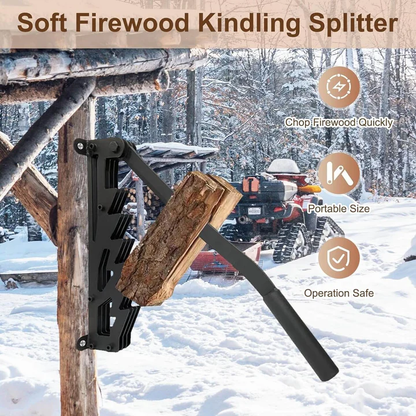 Skanto | Wall-Mounted Kindling Splitter