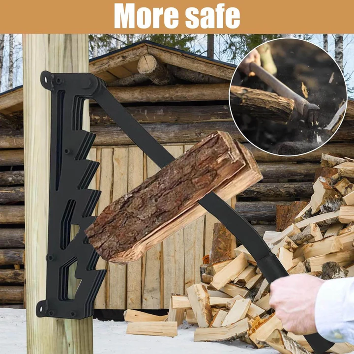 BowLift | Wall Mounted Firewood Kindling Splitter
