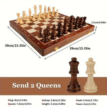 BowLift | Premium Wooden Chess Set