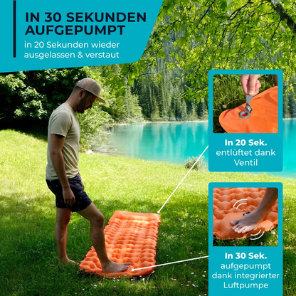Ultra-light Sleeping Pad | Easy, Comfortable, Stress-Free Setup | Skanto