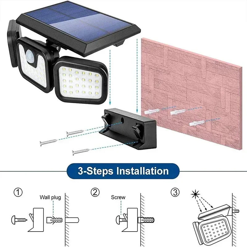 Skanto | Motion Sensor Solar Light for Outdoor Use
