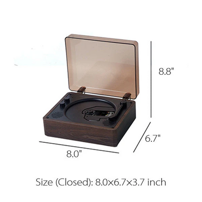 Skanto | Retro CD Player | CD, USB & Bluetooth | Compact Design