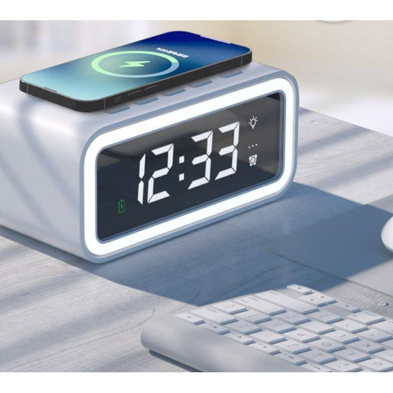 Skanto | 2-in-1 Alarm Clock Multi-Time Digital Display