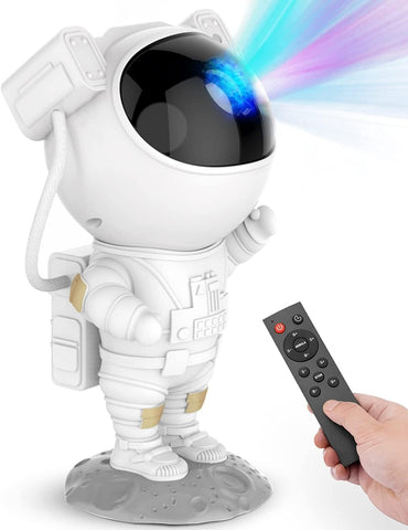 Starry Sky Astronaut | LED Galaxy Projector Night Light for Bedroom & Children | Karnz
