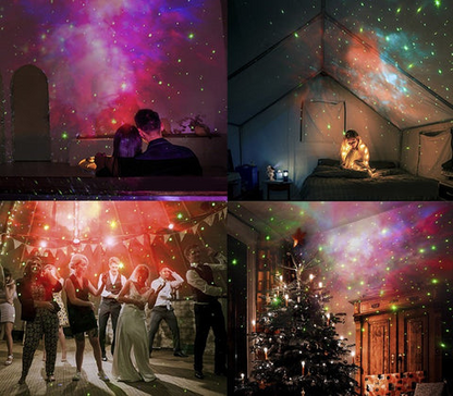 Starry Sky Astronaut | LED Galaxy Projector Night Light for Bedroom & Children | Karnz