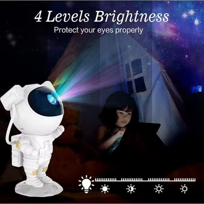 Starry Sky Astronaut | LED Galaxy Projector Night Light for Bedroom & Children | Karnz