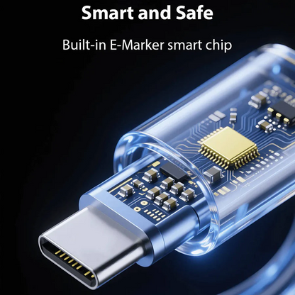 BowLift | Magnetic Anti Tangle Cable Super Fast Charging