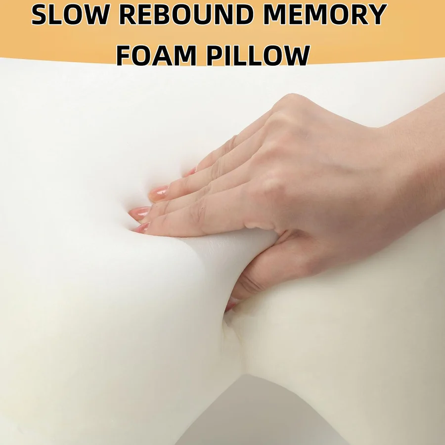 Skanto | Orthopedic Couple's Pillow with Arm Tunnel for Cuddling