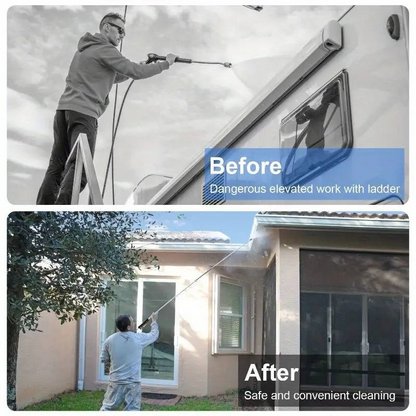 BowLift | 4000 PSI Telescoping Power Washer Extension Wand