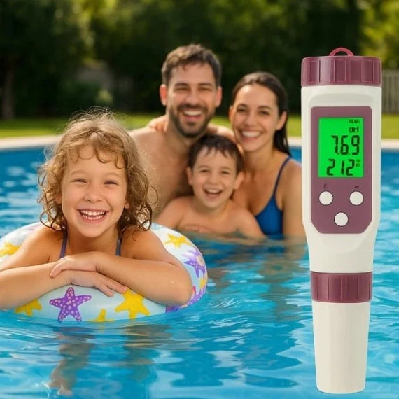 Skanto | Digital 7-in-1 Smart Water Quality Tester with Mobile App Connectivity