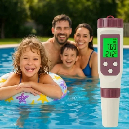 Skanto | Digital 7-in-1 Smart Water Quality Tester with Mobile App Connectivity