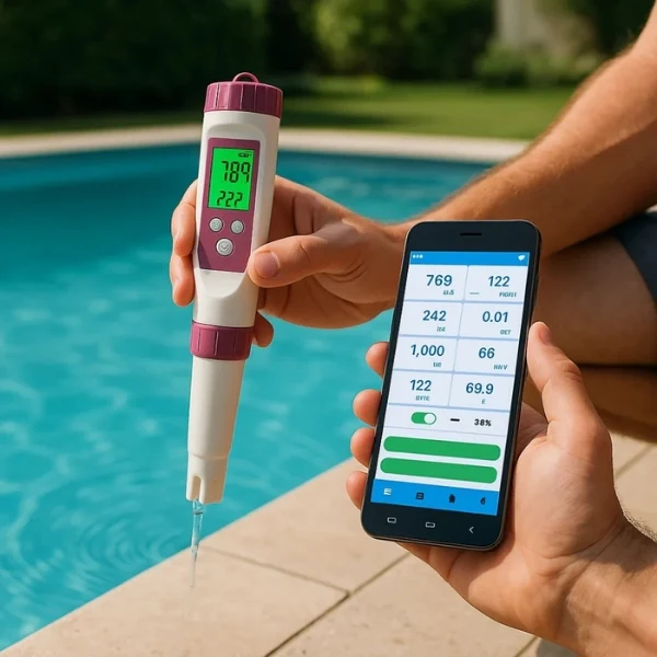 Skanto | Digital 7-in-1 Smart Water Quality Tester with Mobile App Connectivity