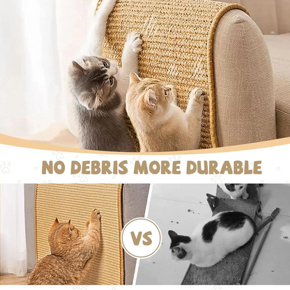 BowLift | Sisal Cat Scratcher Board Mat, Durable Scratch Pad for Cats