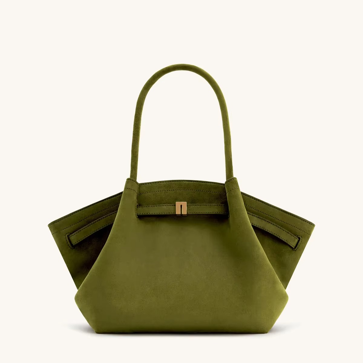 Skanto | Hana Suede Look Shoulder Bag - Large Capacity