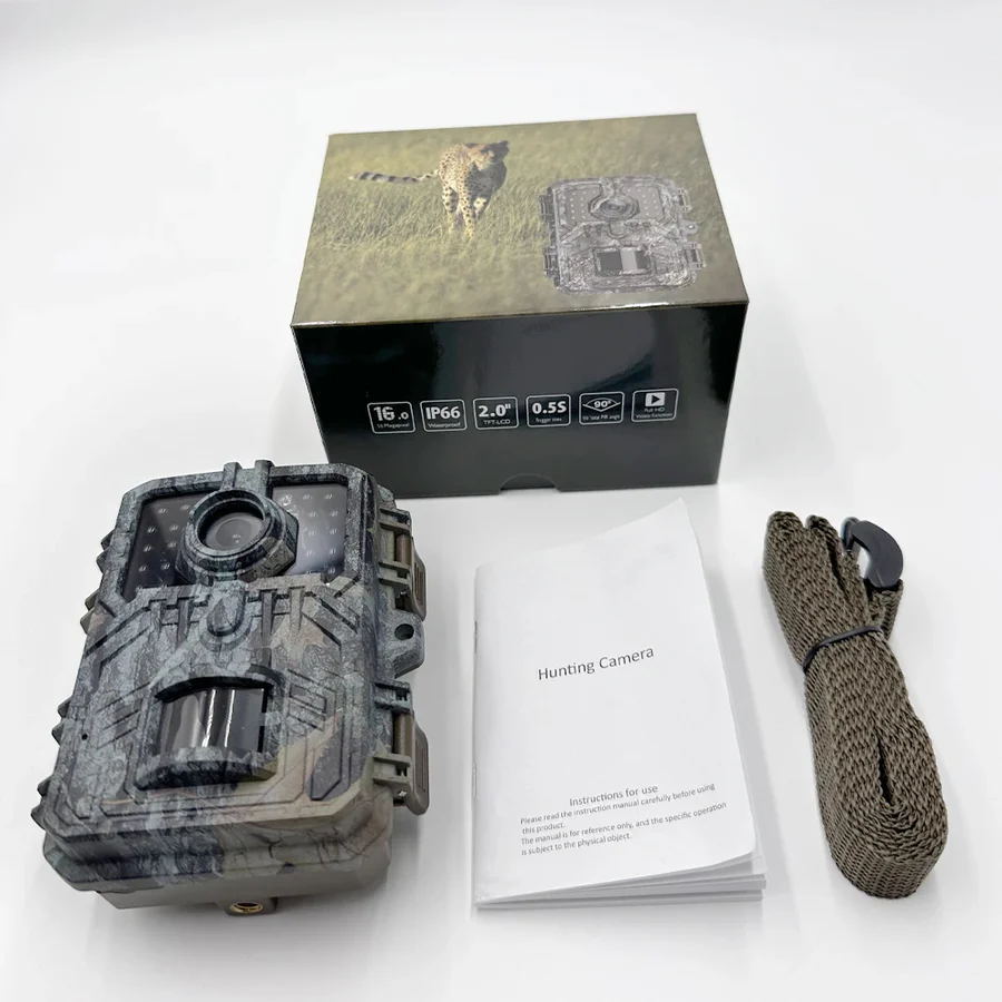 Skanto | Mini 16MP Night Vision Trail Camera with PIR Motion Tracking