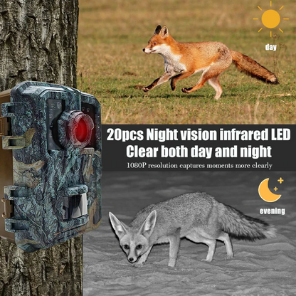 Skanto | Mini 16MP Night Vision Trail Camera with PIR Motion Tracking