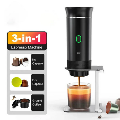 Skanto | Portable Coffee Maker for Espresso, Cappuccino, and Drip