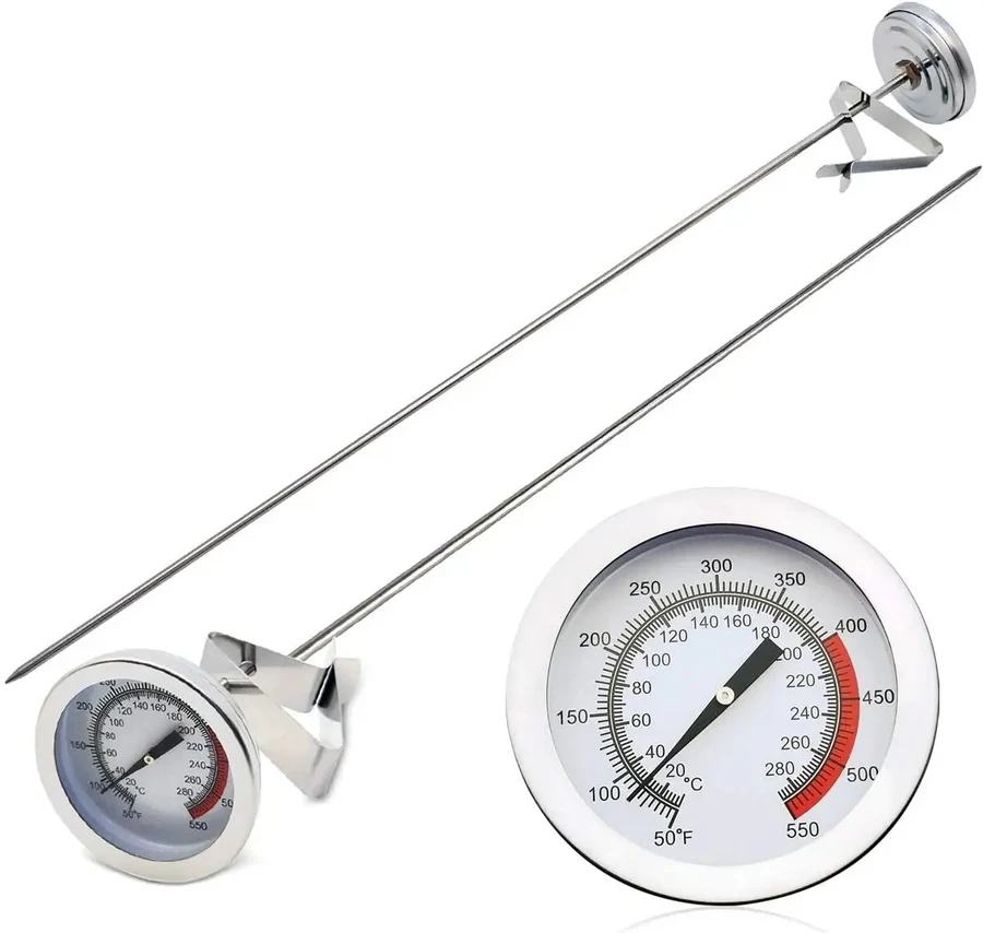 BowLift | Stainless Steel Deep Fry Thermometer with Long Probe