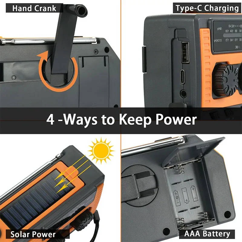 BowLift | Solar Hand Crank Emergency Radio