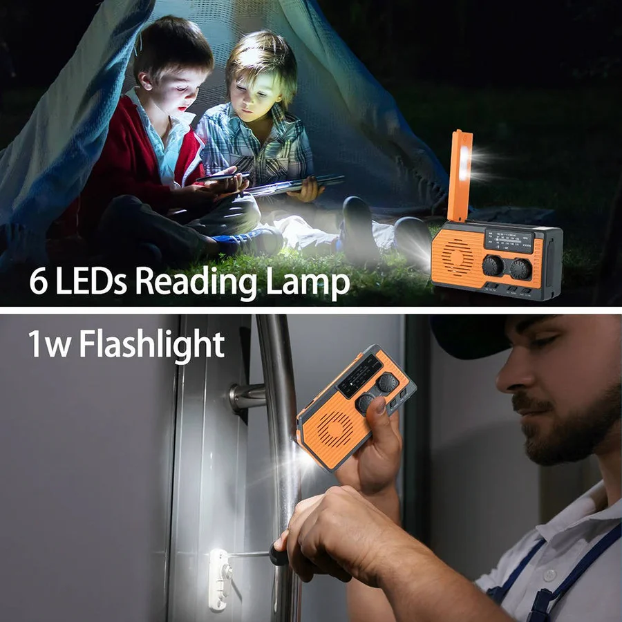 BowLift | Solar Hand Crank Emergency Radio