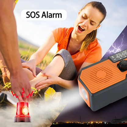 BowLift | Solar Hand Crank Emergency Radio