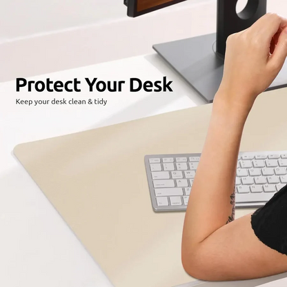 Skanto | Luxury Leather Desk Pad Smooth Writing & Mouse Surface