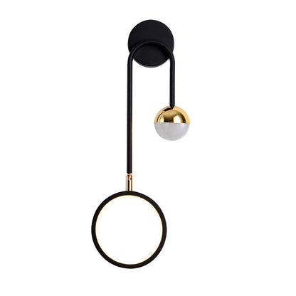 Nordic rotatable LED wall light for modern interior | Karnz