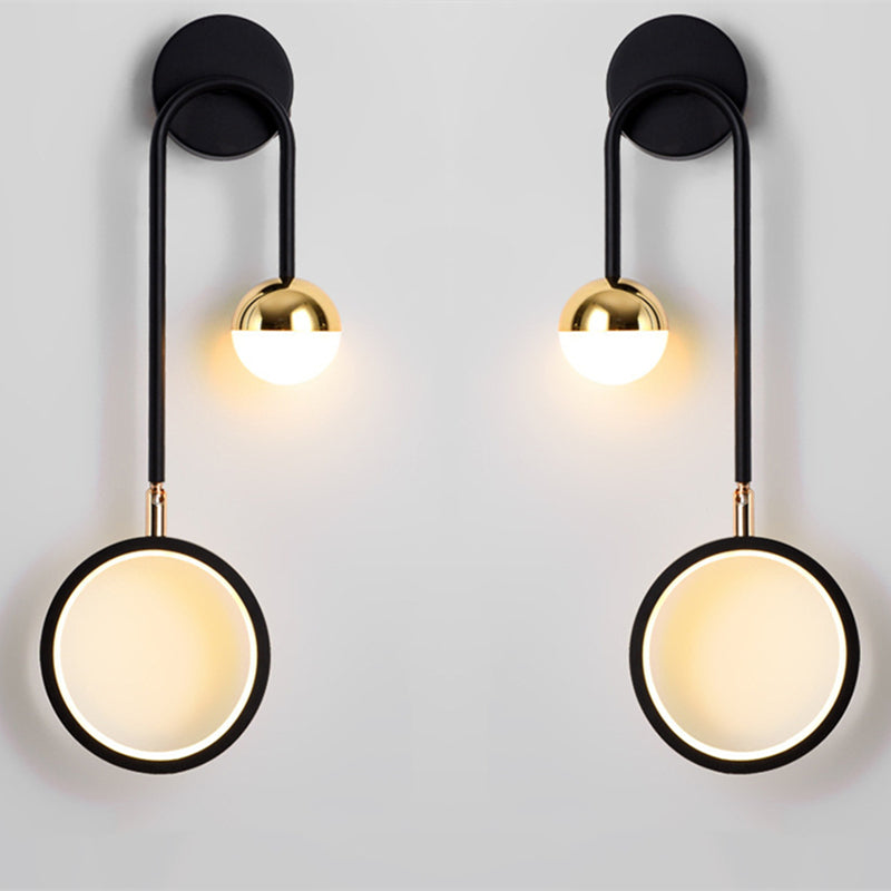 Nordic rotatable LED wall light for modern interior | Karnz