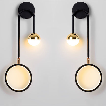 Nordic rotatable LED wall light for modern interior | Karnz