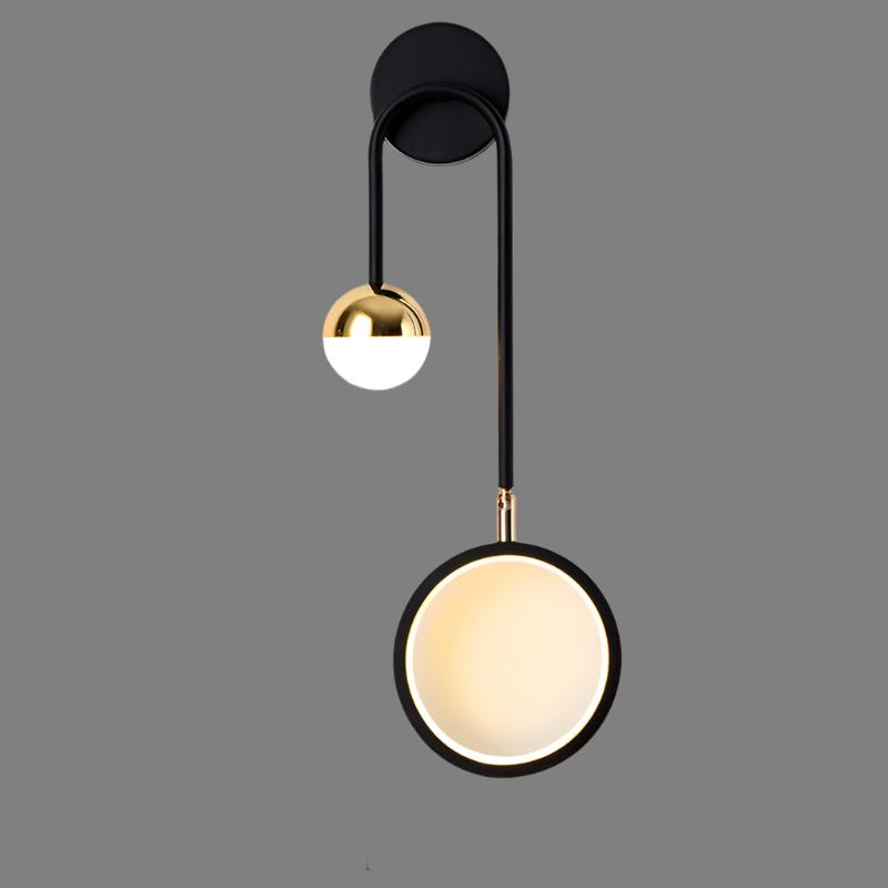 Nordic rotatable LED wall light for modern interior | Karnz
