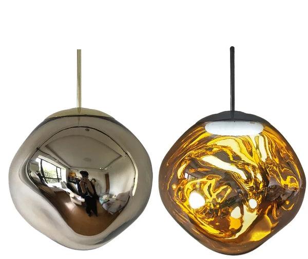 Skanto | NordicGlow – Elegant Glass Pendant Light | Modern Scandinavian Ceiling Lamp