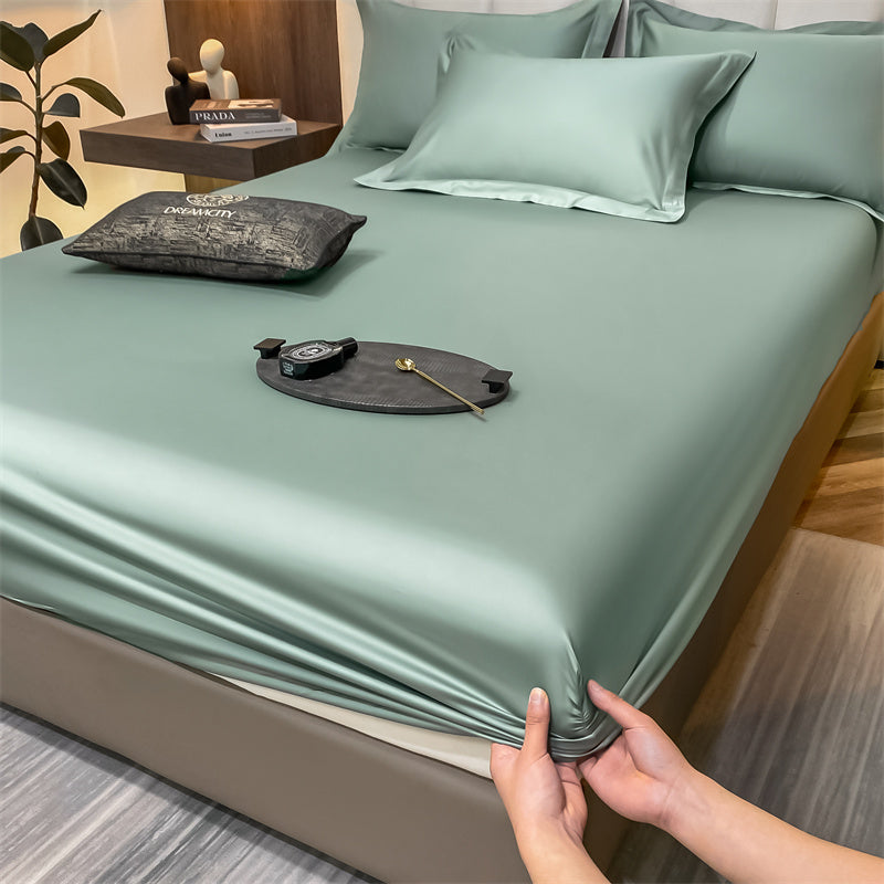 Skanto | CottonComfort Fitted Sheet | 100% Cotton, Breathable and Skin-Friendly with a Perfect Fit