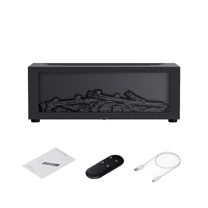 Skanto | Air Humidifier and Air Purifier with Aromatherapy Flame Effect