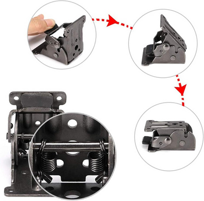 Foldable Hinge Bracket | Smart Support for Small Spaces | Karnz