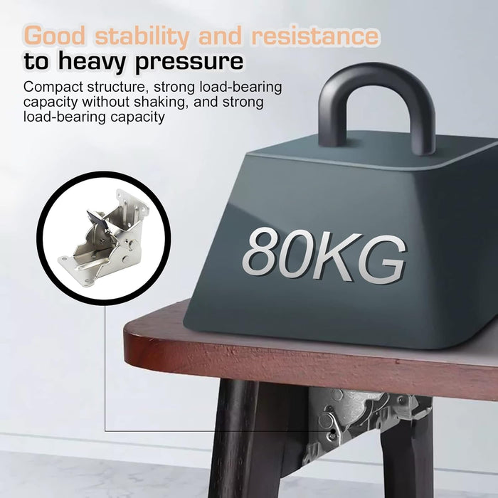Foldable Hinge Bracket | Smart Support for Small Spaces | Karnz