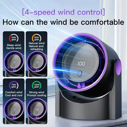 BowLift | ClimaLuxe SilentAir Cooler | Wireless air cooler with humidification and ultra-quiet operation