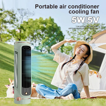 BowLift | Bladeless Portable Air Conditioner Tower Fan